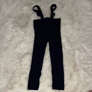 Kids NavyKnit Overalls